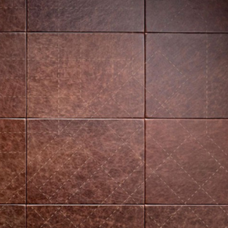 Leather panels which are apart of Metal Panels NYCs panel products